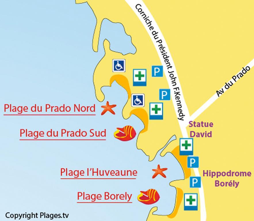 Casa Cacao Pres Plage Et Velodrome مارسيليا المظهر الخارجي الصورة
